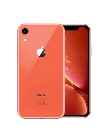 iPhone XR 64 Go - Corail - Débloqué - Batterie Optimisée rembourrage situé sous