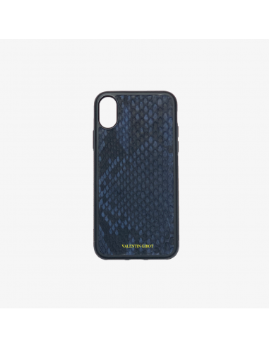 COQUE IPHONE XR BLEU ÉCAILLES pas cheres